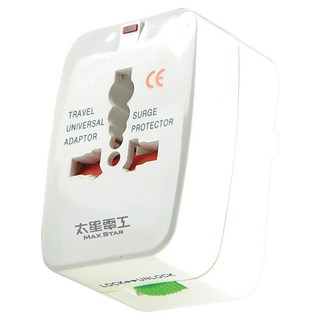 MAX STAR 太星電工 多國轉換旅行用插座, AA301, 1個, 7.7cm