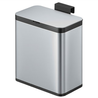 EKO 泊洛S餐廚垃圾盒 EK9008 7L, 1個, 雅鋼 + 黑色