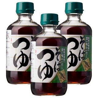 日本丸天醬油 蕎麥麵沾醬/調味露, 300ml, 3瓶