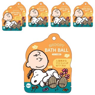 沐浴球 SNOOPY, 75g, 6個