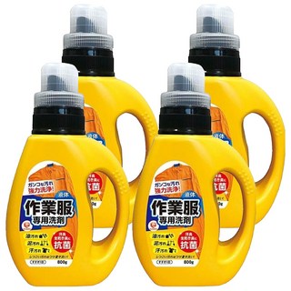 第一石鹼 工作服專用清潔劑 抗菌 800g, 4瓶