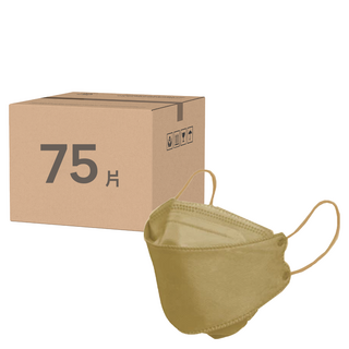 Charmed 昌明生技 成人4D醫療口罩, 砂金色, 25片, 3盒