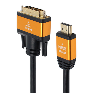 nexi HDMI 2.0 to DVI 黃金金屬螢幕連接線 V2.0 1.5m, 1條