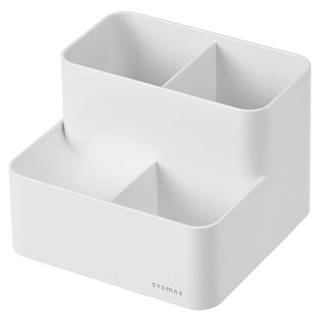 SYSmAX Lux筆筒, 1個, 白色