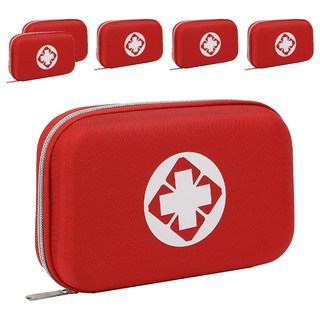 AHOYE 硬殼便攜急救藥品收納包, 6個