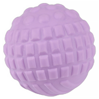 E.dot 瑜珈肌肉放鬆足底筋膜球 刺蝟球, 紫色, 1個