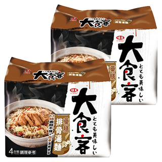 味王 大食客 藥膳排骨湯麵 92g, 8包