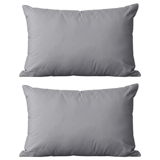 tacca tacca Slip on 可洗枕頭 灰色, 40 x 60cm, 2個