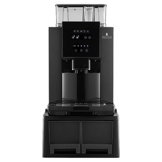 딜리코 오피스프레소 커피머신, Q07R, 샤이니 카본 블랙