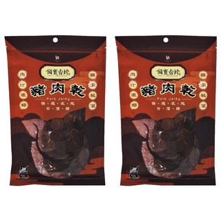 TASTY TREASURE 國寶香珍 豬肉乾，精選在地台灣豬, 100g, 2包
