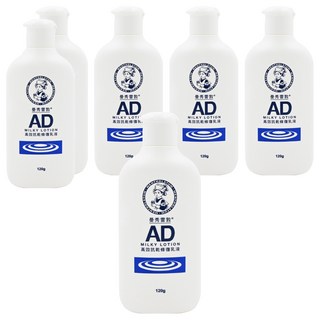MENTHOLATUM 曼秀雷敦 AD高效抗乾修復乳液，專為乾癢肌設計，深層滋潤保濕，舒緩肌膚，120g, 6瓶