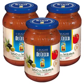 DE CECCO 得科 西西里義大利麵醬, 400g, 3個