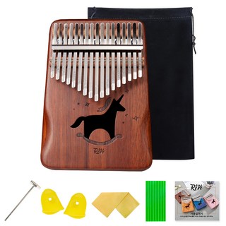 韓國 REVE 原聲相思木桃花心木17音卡林巴琴 RK10K, 1個