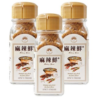 新光洋菜 麻辣鮮香辛料, 30g, 3瓶
