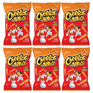 LOTTE 樂天 奇多玉米棒 煙燻烤肉味, 164g, 6包