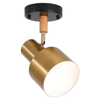 Honey Comb 北歐工業風玄關投射燈 KC2195-1-50 可調角度 金屬質感 簡約設計, 1入