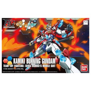 BANDAI 1/144 HGBF 043 神木燃燒鋼彈, 1盒