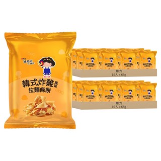 維力 張君雅小妹妹 拉麵條餅 韓式炸雞口味, 65g, 30入