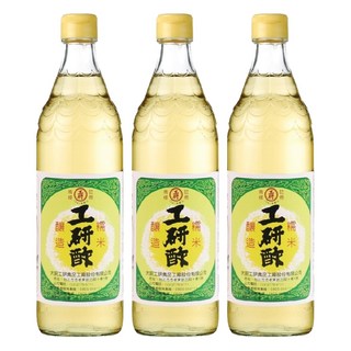 KONG YEN 工研 酢, 600ml, 香醋釀造，酸度4.5%以上, 3瓶