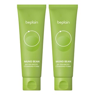 [뷰티] 비플레인 녹두 약산성 클렌징폼, 80ml, 2개