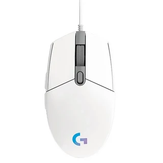 Logitech G 羅技G G102 LightSync 遊戲滑鼠 8000 DPI LIGHTSYNC RGB, MU0054, 白色