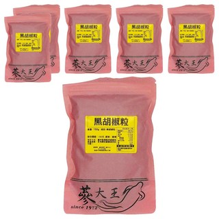 夢大王 黑胡椒粒 150g, 6包