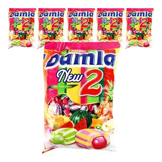 tayas 雙色什錦軟糖 熱帶水果口味, 1kg, 6袋