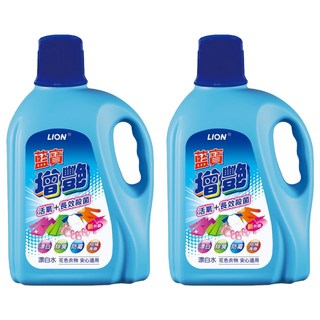 藍寶增豔漂白水 除臭防霉 適用於花色衣物, 3L, 2瓶