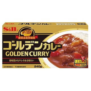 S&B 愛思必 金牌咖哩 220g, 1盒