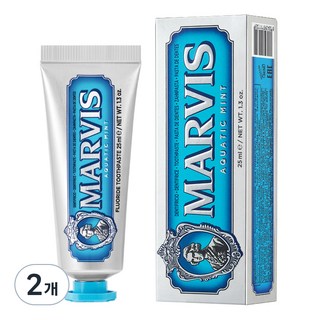 Mavis 水薄荷牙膏, 25ml, 2個