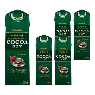 MORIYAMA 守山乳業 喫茶店の味 可可飲, 1L, 5瓶