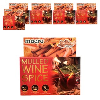 Macro 經典原味熱紅酒香料 台灣產, 30g, 6盒