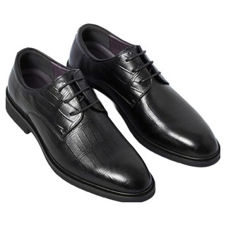 Elsso 超細纖維 低筒 商務正裝皮鞋