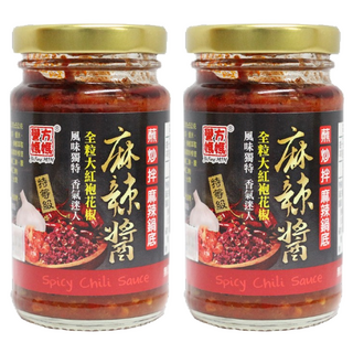 譽方媽媽 特等級大紅袍花椒麻辣醬 全粒大紅袍花椒, 130g, 2罐