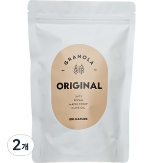 빅네이쳐 그래놀라 리필용 오리지널, 2개, 200g
