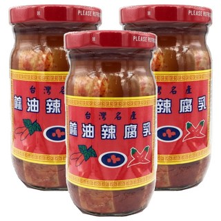 大全 蔴油辣腐乳 230g, 3罐