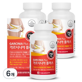 대웅생명과학 가르시니아 플러스, 112정, 6개