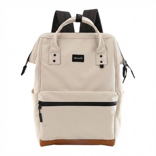 Himawari 筆電方形雙色後背包 No 124, 象牙色, 1個