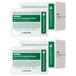 MEDIPEEL 美蒂菲 積雪草舒緩安瓶面膜 30ml x 50片 緊緻亮白滋潤 富含玻尿酸和膠原蛋白, 2盒