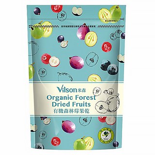 Vilson 米森 有機森林莓果乾, 無添加防腐劑, 無添加人工色素, 無添加人工香料, 250g, 1包