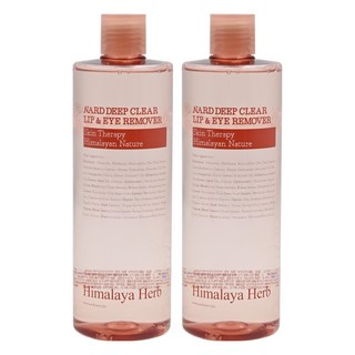 NARD 深層清潔眼脣卸妝液, 溫和配方, 植物萃取成分, 無殘留感, 500ml, 2瓶