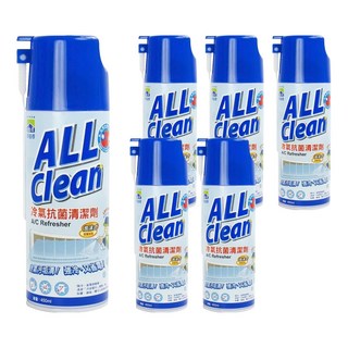 do it 多益得 ALL Clean 冷氣抗菌清潔劑 A/C Refresher 450ml, 6瓶
