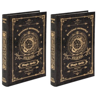 morning glory 魔法咒語書ver 2筆記本 224頁, 2個, 黑色