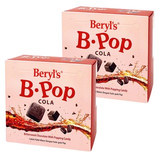 Beryl's 跳跳糖苦甜巧克力 可樂味 50g, 2盒