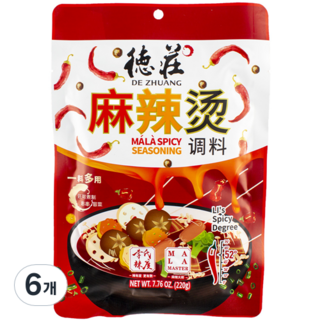Deokjang Maratang 52℃ 醬汁, 220g, 6個