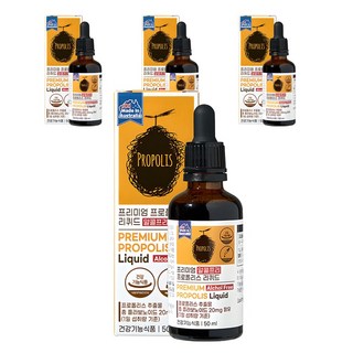 GENERAL LIFE Alcohol Free優質蜂膠滴劑, 4罐, 50ml