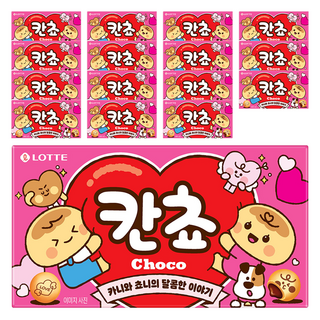 롯데웰푸드 칸쵸 초코, 54g, 16개
