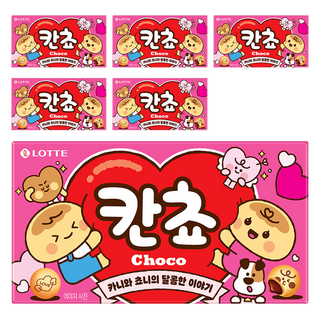 롯데웰푸드 칸쵸 초코, 54g, 6개