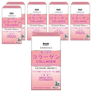 AJIOU 日本味王 第二代膠原蛋白 膠囊, 60顆, 540mg, 6盒