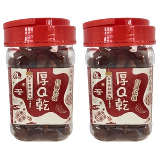 良澔 卡恰高粱辣味厚Q條, 經典微辣, 香Q勁脆, 金門高粱, 280g, 2罐